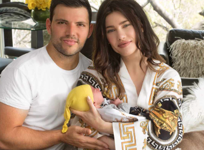 The Bold And The Beautiful: Baby Bombshell! Jacqueline MacInnes Wood & Elan Ruspoli Welcome Their Newborn Princess