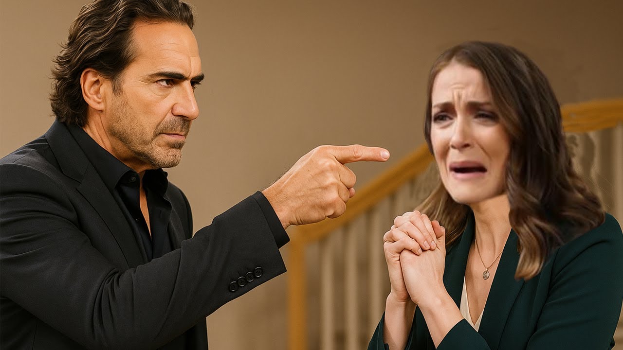 DON'T FOLLOW ME TO ITALY Ridge angrily refuses Taylor's offer to go with him | Bold and Beautiful