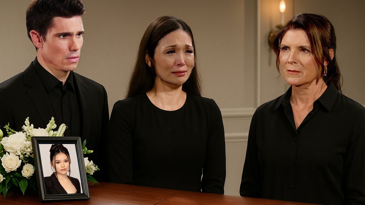 OMG!! Poppy confesses her final secret at Luna's funeral, it's about ... | Bold and the Beautiful