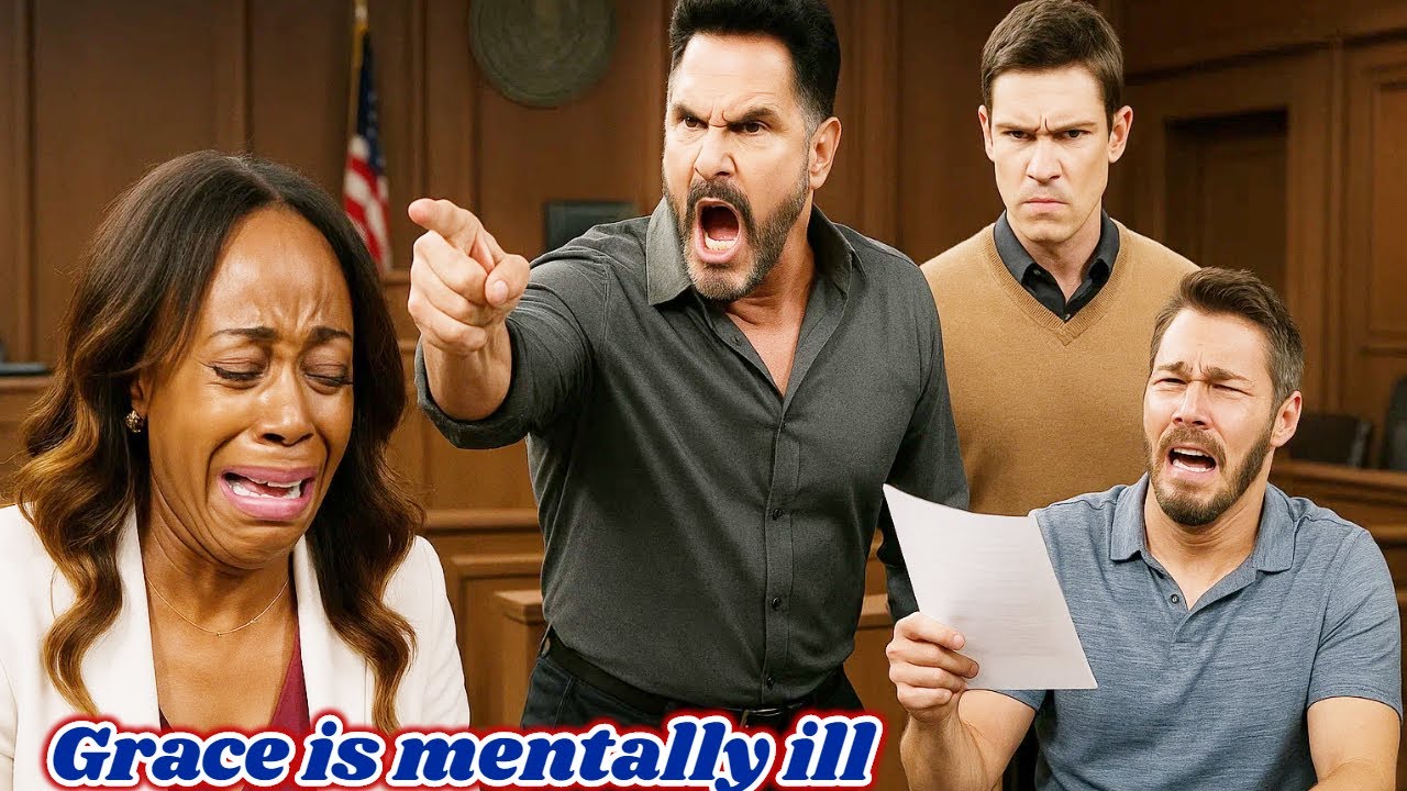 Grace goes insane after being arrested by the police The Bold and the Beautiful Spoilers