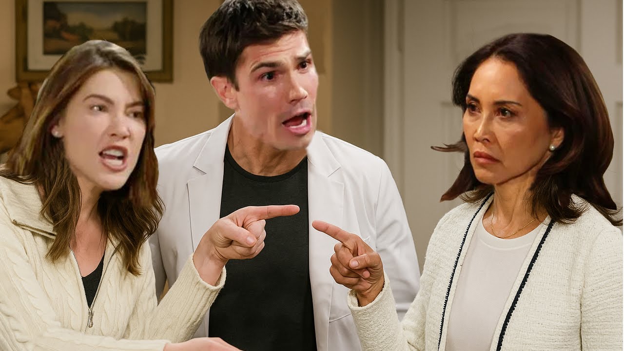 YOU LIED ABOUT LUNA'S FUNERAL - Finn and Steffy find out Li is hiding Luna | Bold and Beautiful