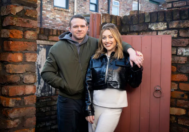 Coronation Street star in tears of laughter as she calls out fake news story