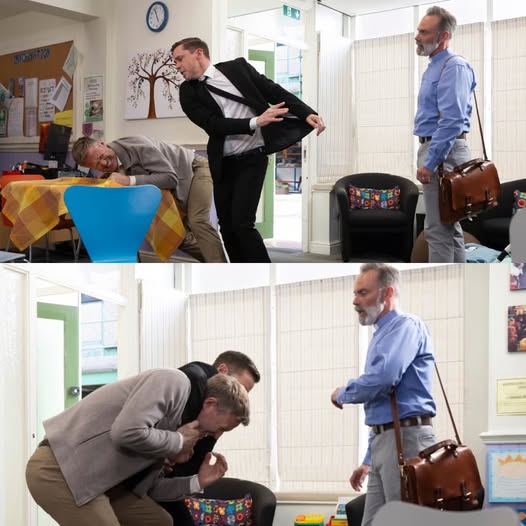Todd from Coronation Street gets angry with Noah, pushing him to the ground in a fit of rage. Little does Todd know, someone recorded the whole incident on their phone! Will Todd end up in trouble with the law?