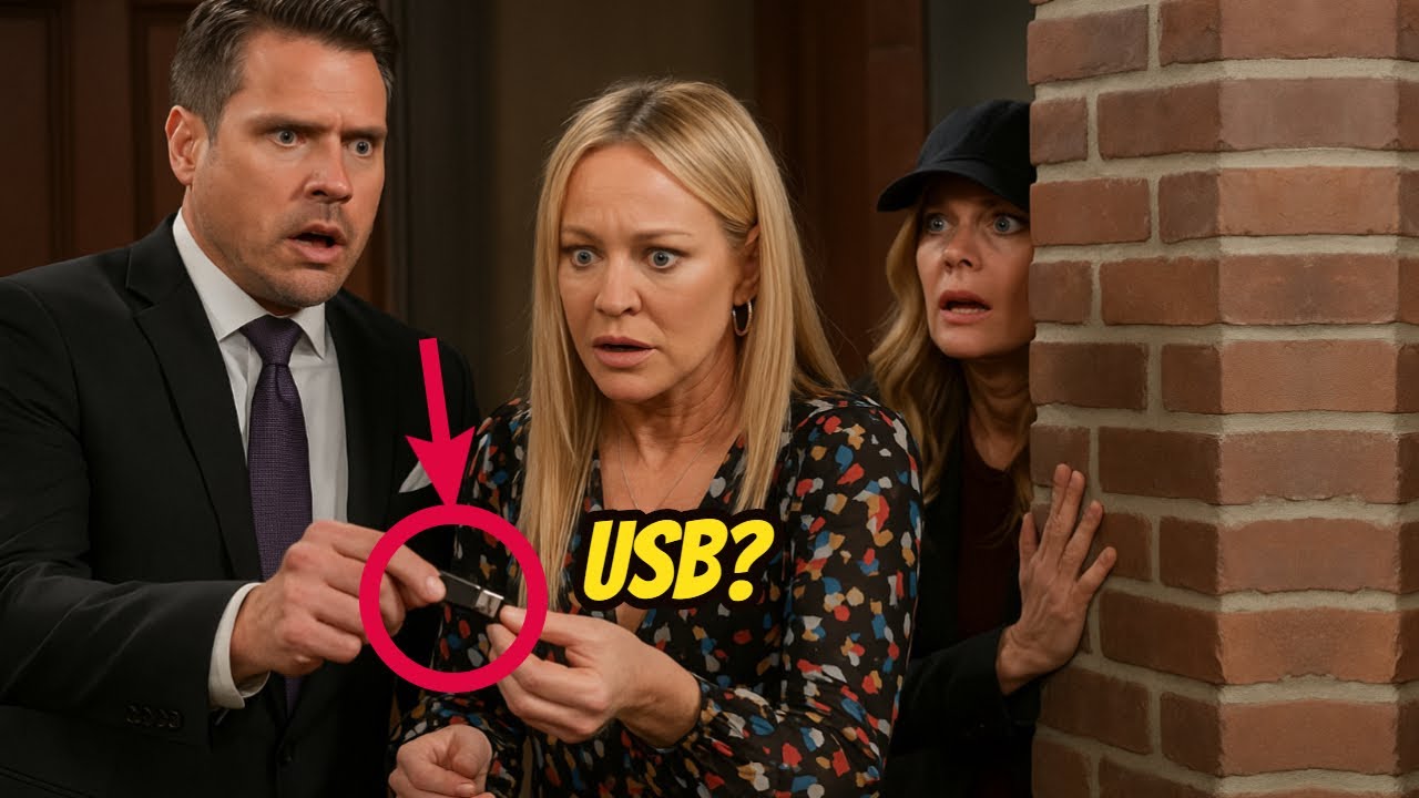 Sharon finds a USB in Phyllis's bag - it contains important video The Young And The Restless Spoiler