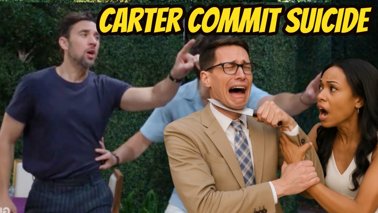 Amanda panicked and stopped Carter when he had intentions of escaping the crime Y&R Spoilers