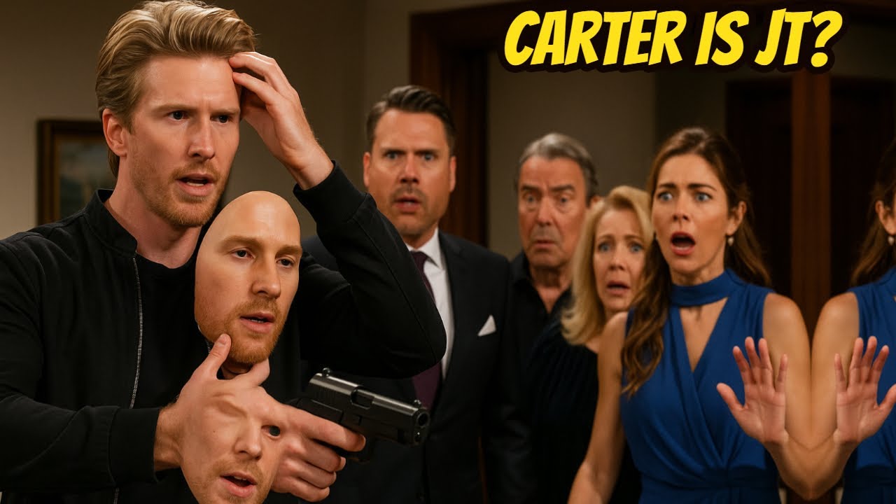Carter unmasked - his true identity leaves Newman family in shock Young And The Restless Spoilers