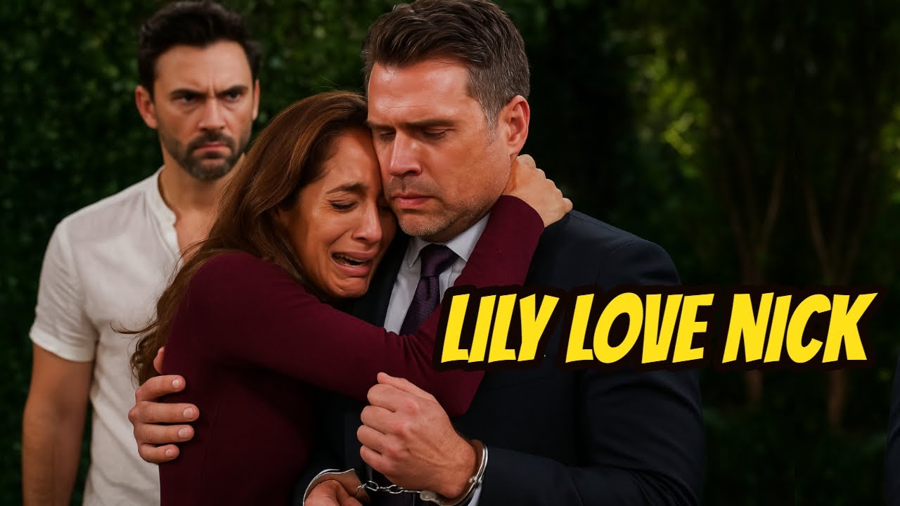 Lily hugs Nick and cries - Cane is jealous and suspects they love each other CBS Y&R Spoilers