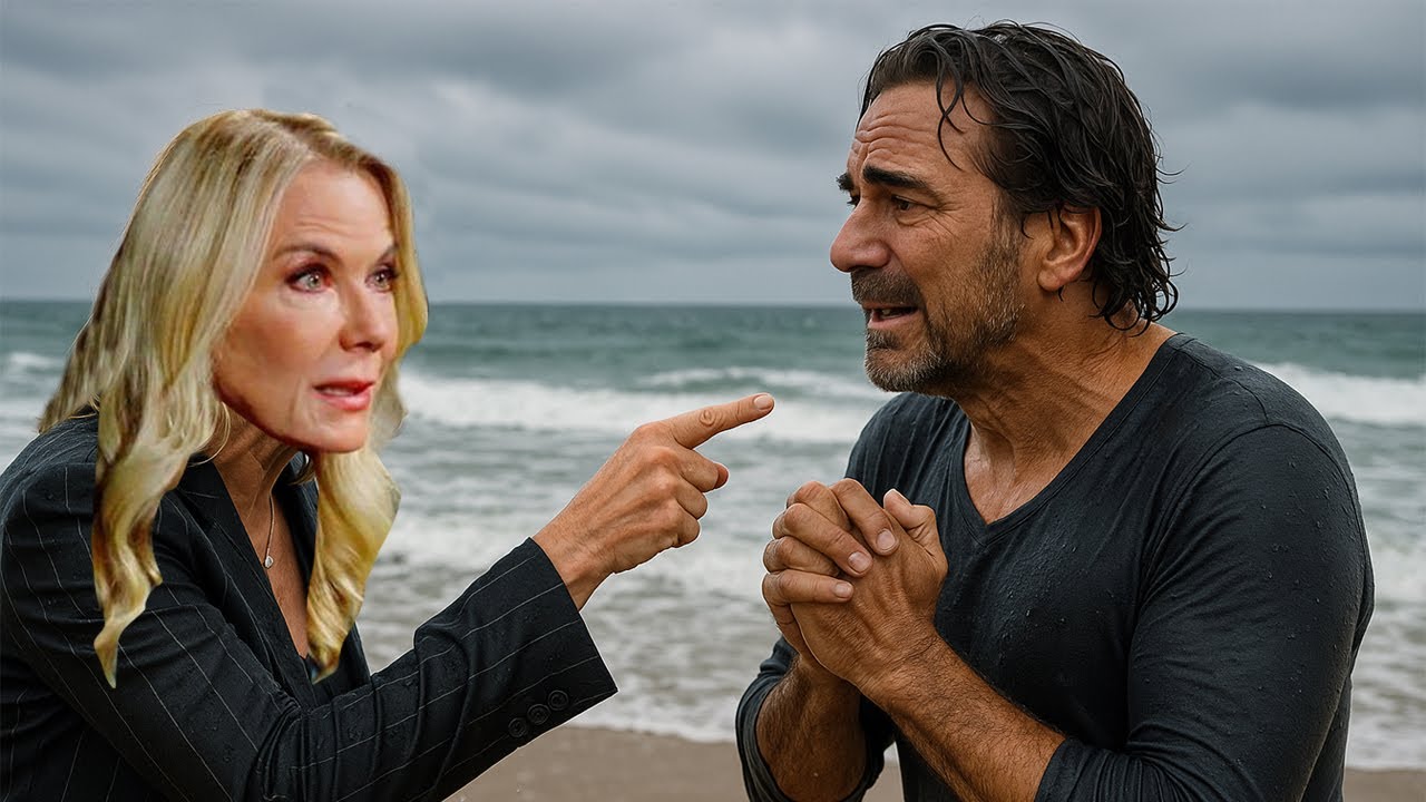 Brooke tells FIVE WORDS to shut down Ridge's reunion plea after he saved her | Bold and Beautiful