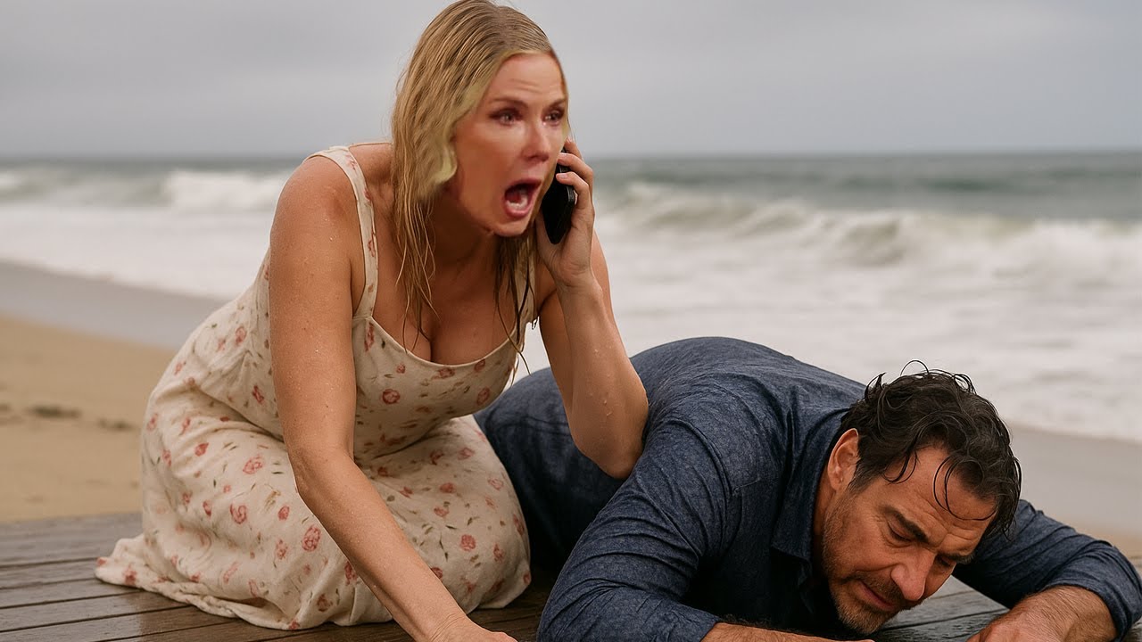 HELP, HE STOPS BREATHING - Ridge dies from exhaustion saving Brooke - Bold and the Beautiful