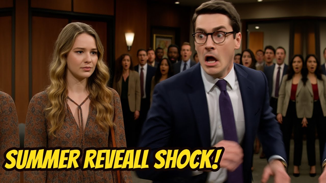 Summer arrives in Nice and reveals Carter's true nature - the secret is out Y&R Spoilers Shock